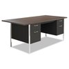 Alera Pedestal Desk, 36 in D X 72 in W X 29-1/2 in H, Steel ALESD7236BM